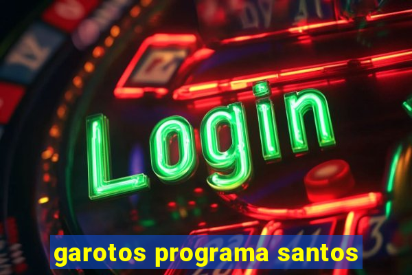 garotos programa santos